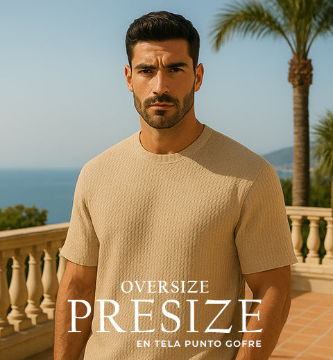 Camiseta Oversize Texturizada