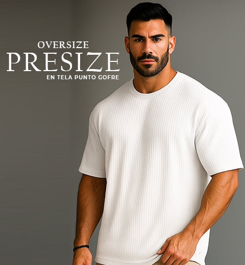 Camiseta Oversize Texturizada