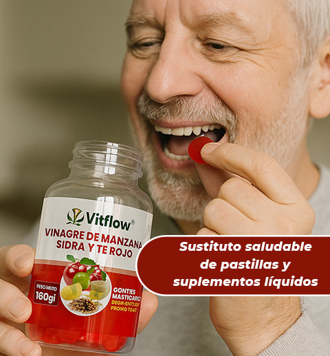 Gomas vinagre de manzana