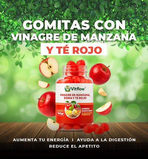 Gomas vinagre de manzana
