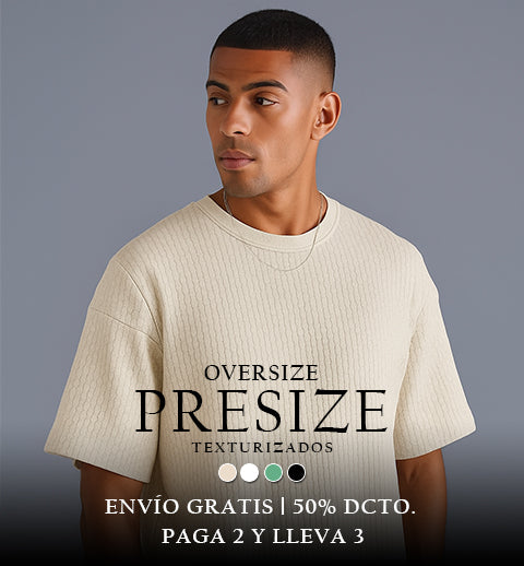 Camiseta  Oversize Presize